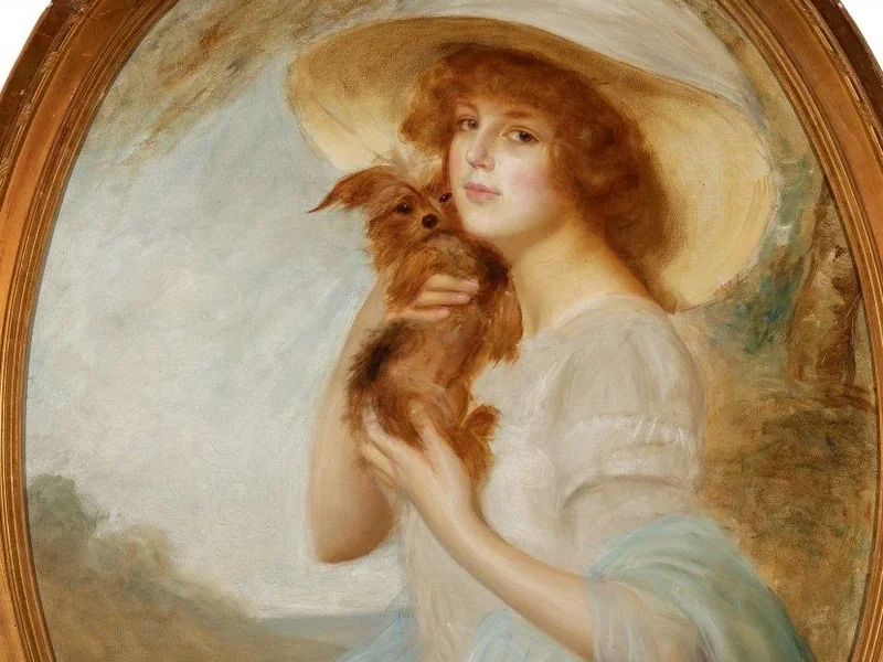 1868-Gabriel Hervé - Ritratto della Bellissima, il grande amore del re Leopoldo II